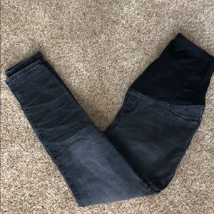 Maternity Jeggings- black wash